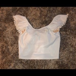 Kortni Jeane Medium Flounce Top